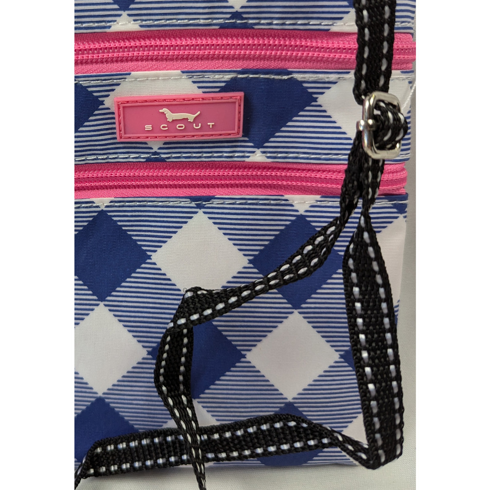 Scout Sally-Go-Lightly Blue & White Crossbody Bag NWT - Picture 4 of 8